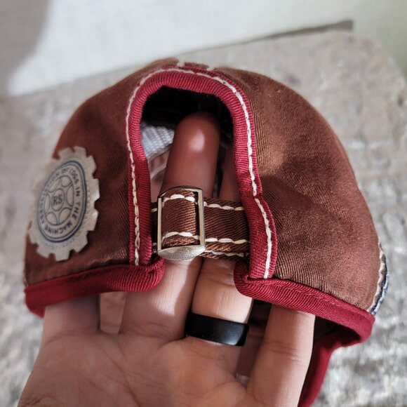 Disney Champions Speed Shop Baseball Cap Strapback Mesh Patch Hat - Picture 3 of 8